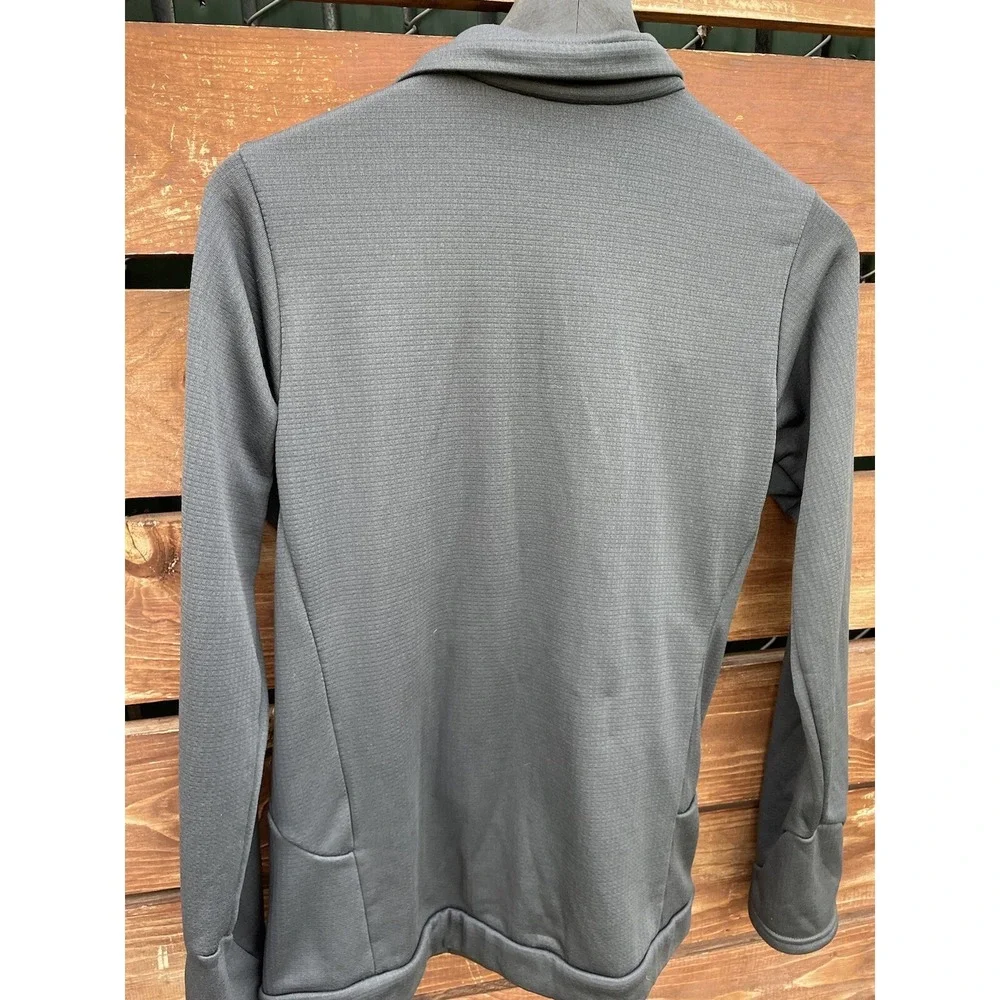 mountain‎ Hardwear Womens Gray Lightweight fleece lined Polartec Zip Up Jacket M